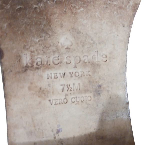 Kate Spade Black Leather Booties with Bows size 7.5 - Picture 8 of 11